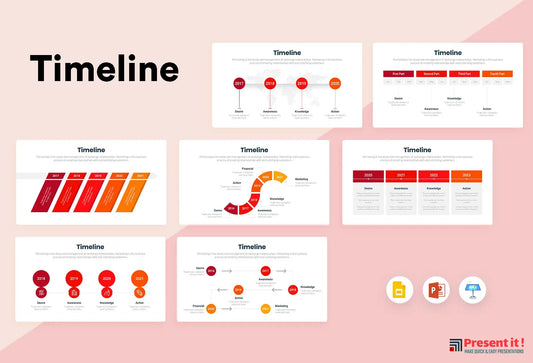 Timeline Infographics Template