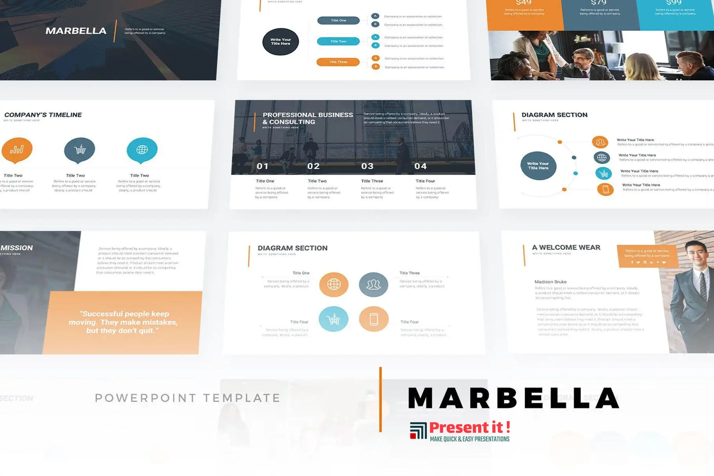 Marbella PowerPoint Template