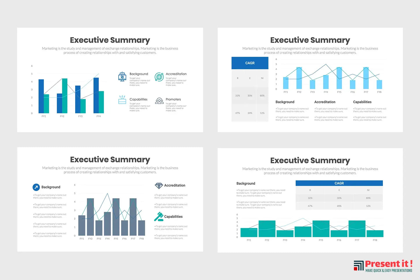 Executive Summary Infographics