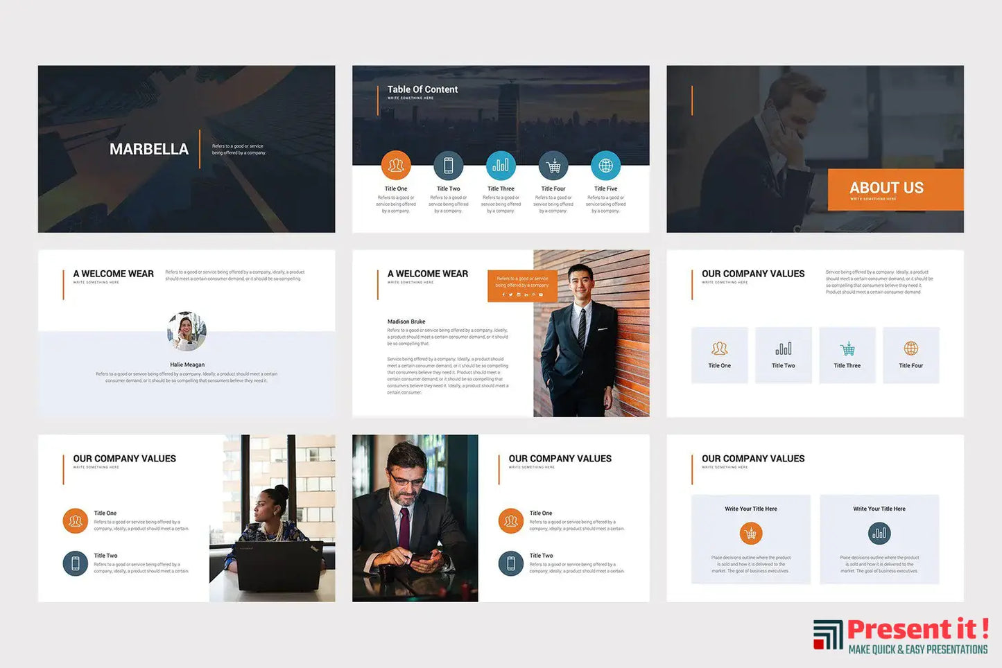 Marbella PowerPoint Template