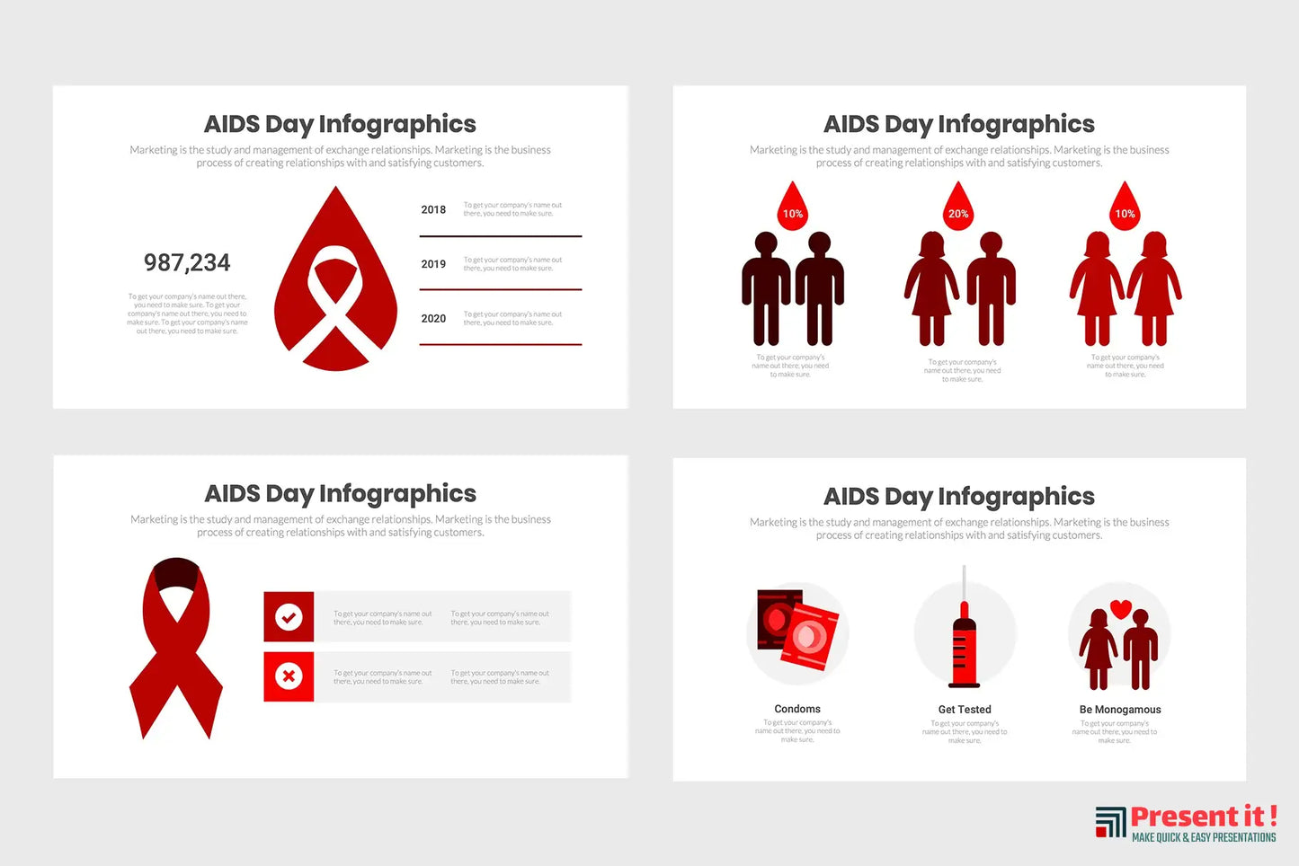 AIDS Day Infographics