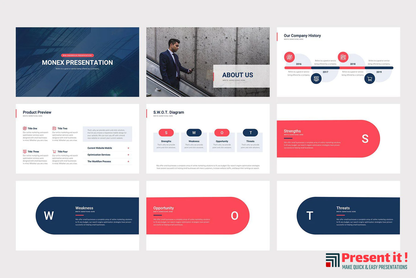 Monex PowerPoint Template