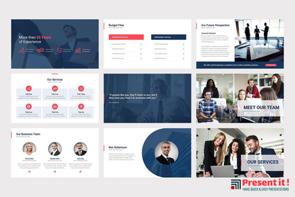 Monex PowerPoint Template