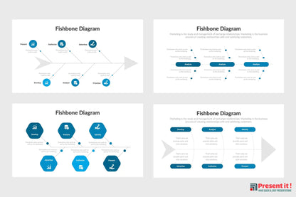 Fishbone Infographics Template