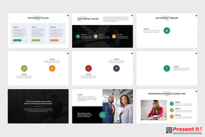 Highland Marketing Pitch Deck PowerPoint Template