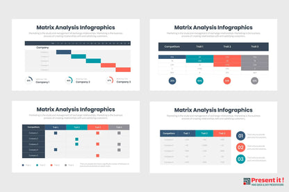 Matrix Analysis Infographics