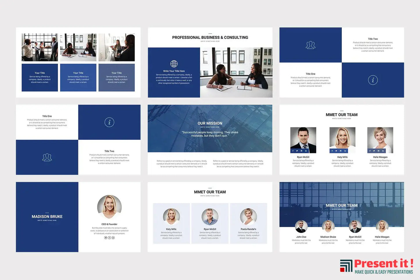 Walden PowerPoint Template