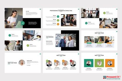 Highland Marketing Pitch Deck Keynote Template