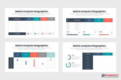 Matrix Analysis Infographics