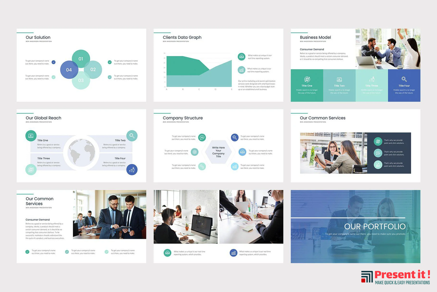 Della Business Keynote Template