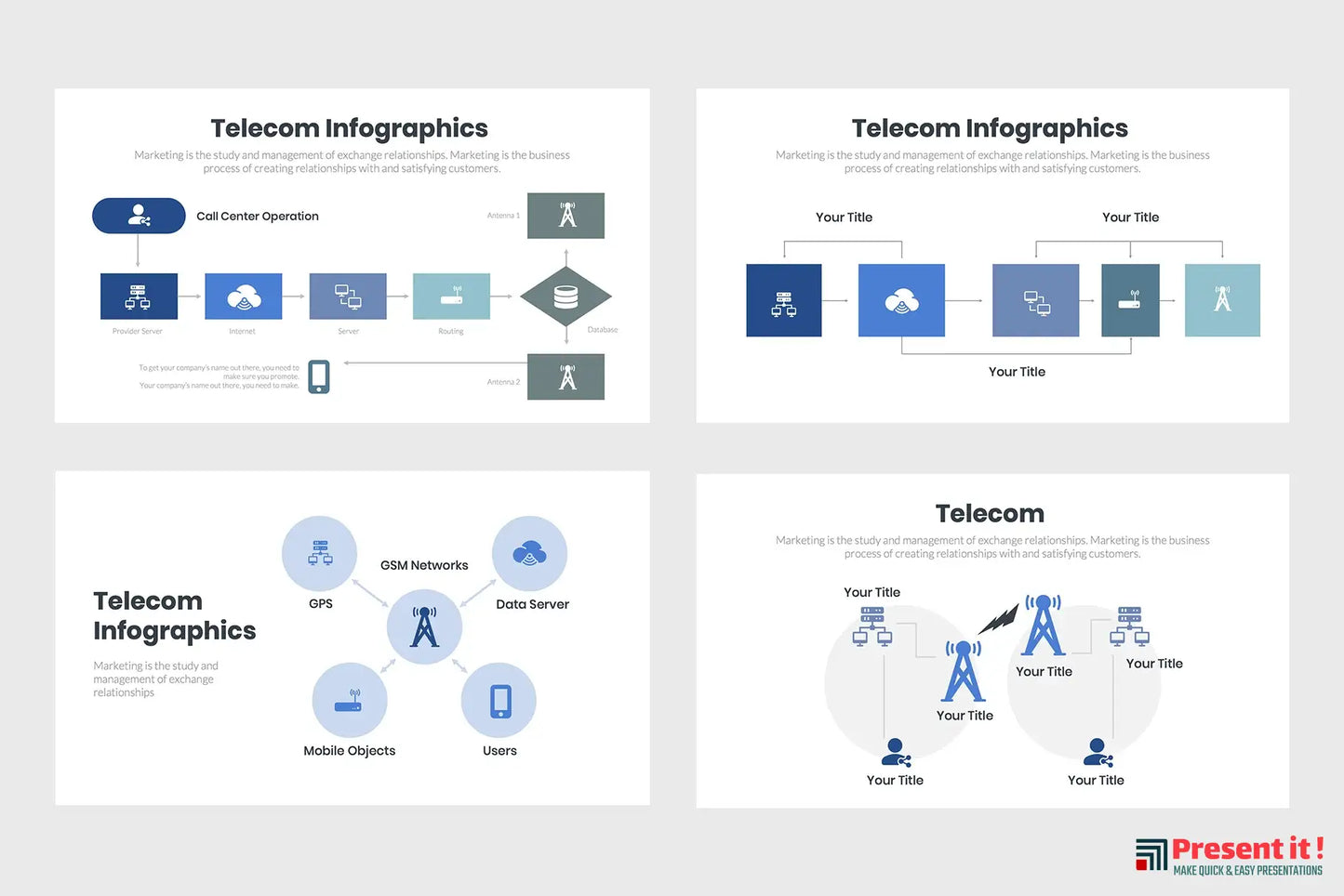 Telecom Infographics