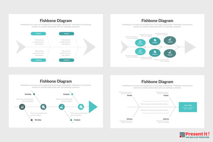 Fishbone Infographics Template