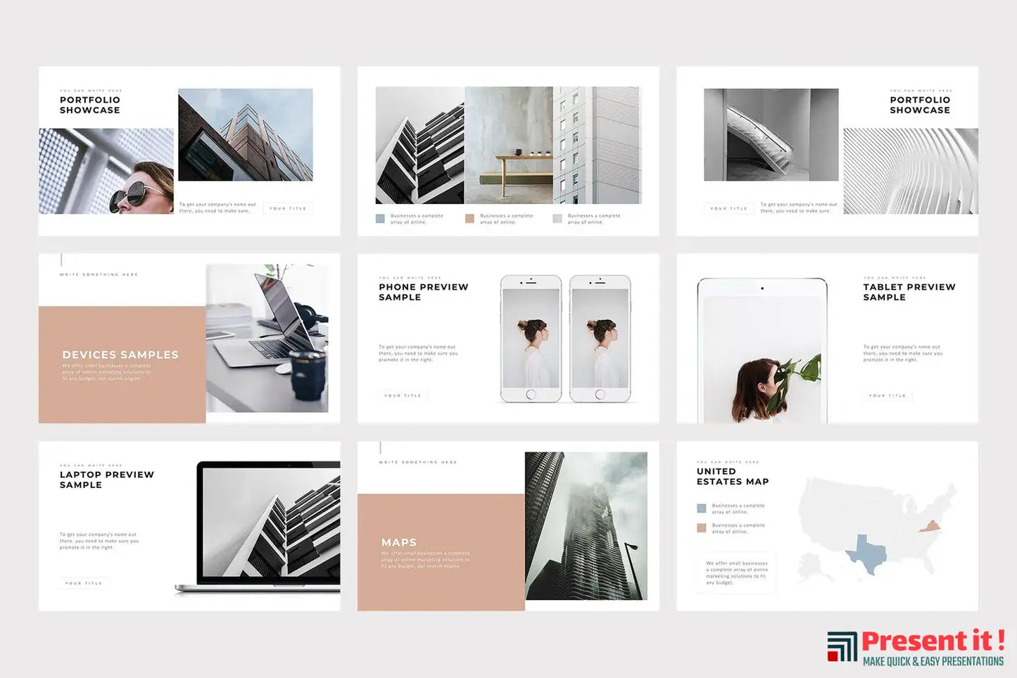 Meiryo Minimalist PowerPoint Template