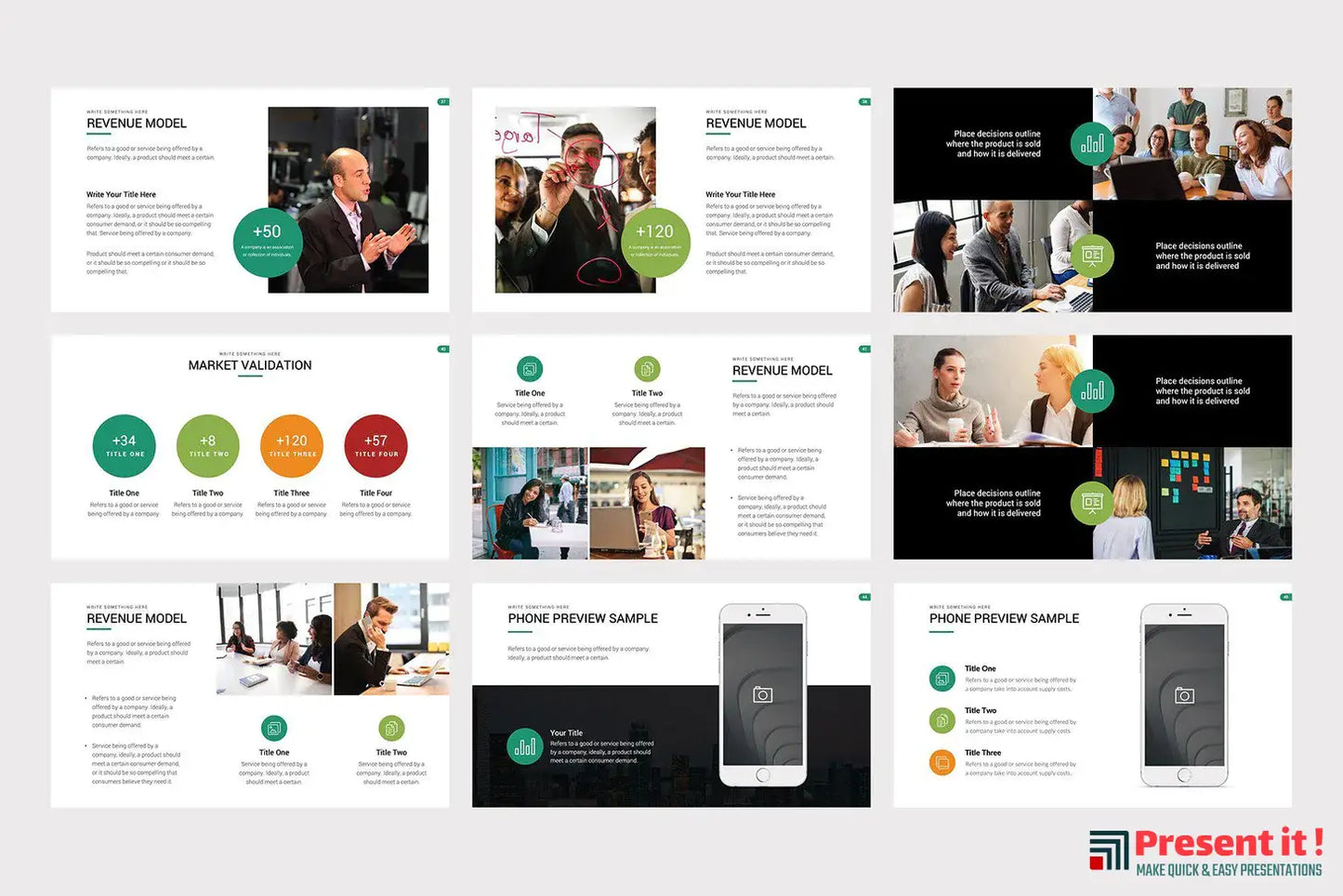 Highland Marketing Pitch Deck Keynote Template