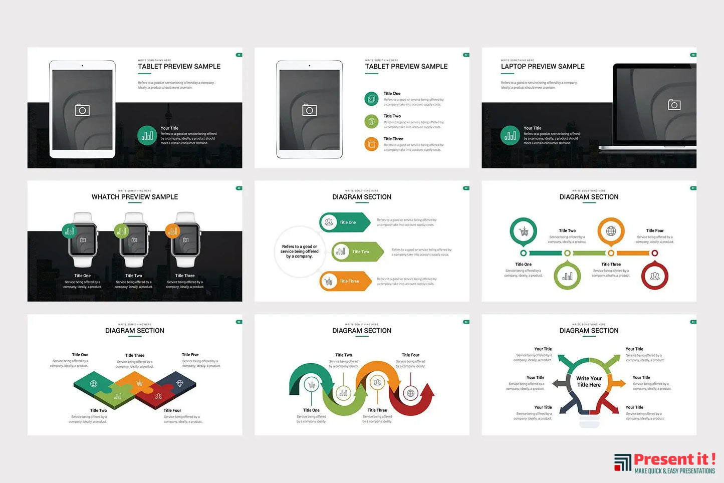 Highland Marketing Pitch Deck Keynote Template