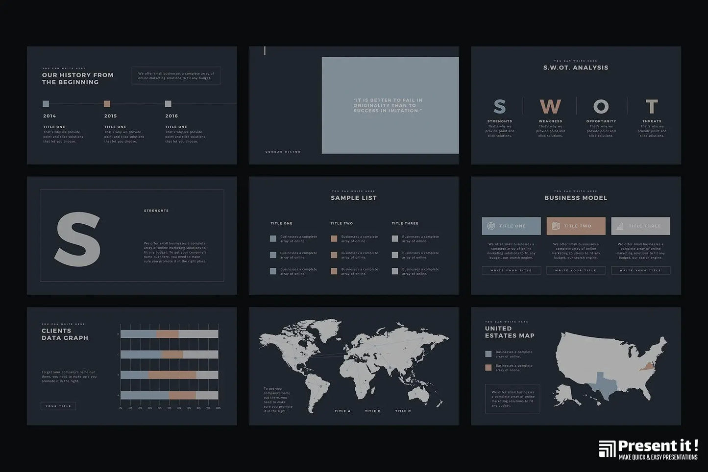 Meiryo Minimalist Google Slides