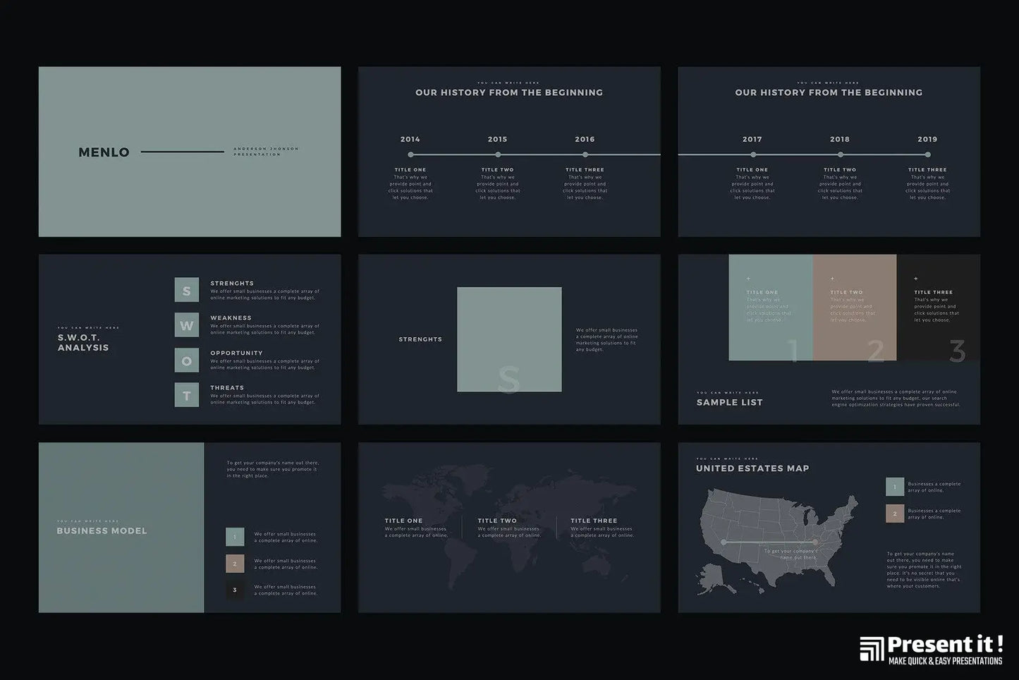 Menlo Keynote Template