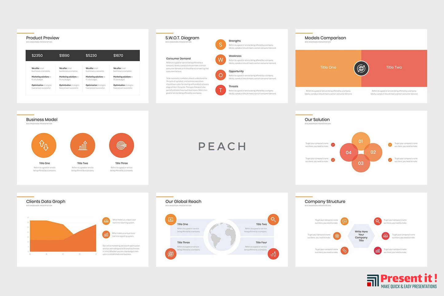 Della Business Keynote Template