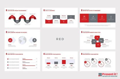 Averia Marketing Pitch PowerPoint Template