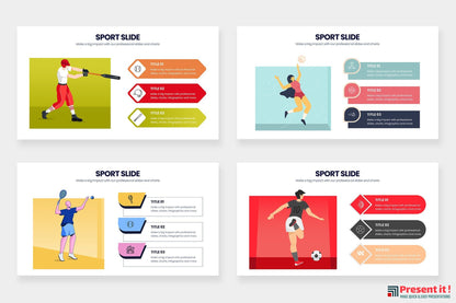 Sport Infographics for PowerPoint, Keynote, Illustrator and Google Slides