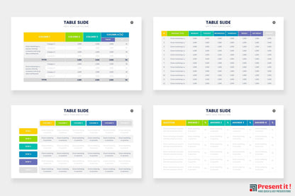 Table Infographics