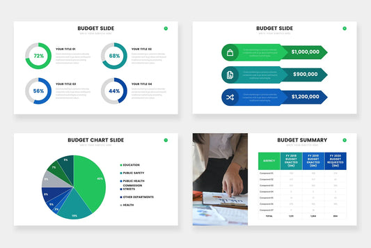 Budget   Infographic Templates PowerPoint slides