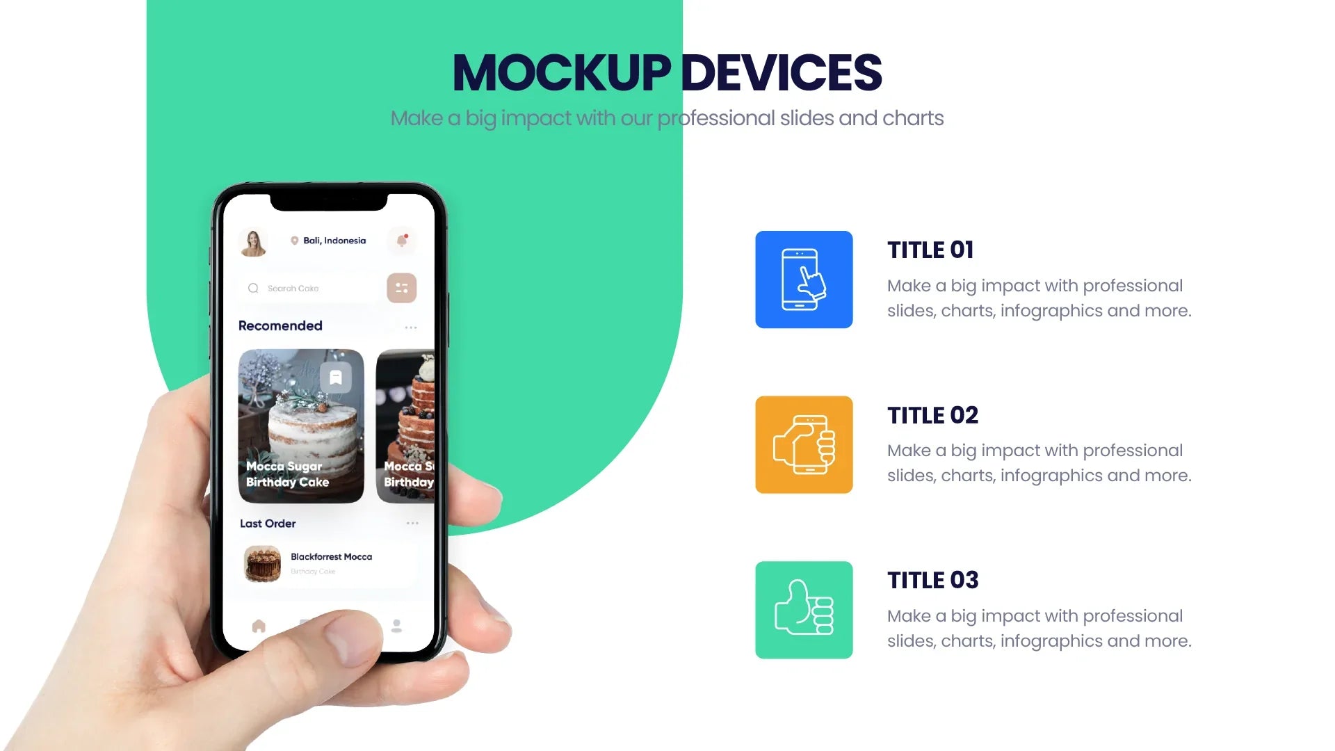 Mockup Devices Infographic templates