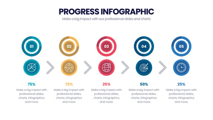 Progress Infographic templates