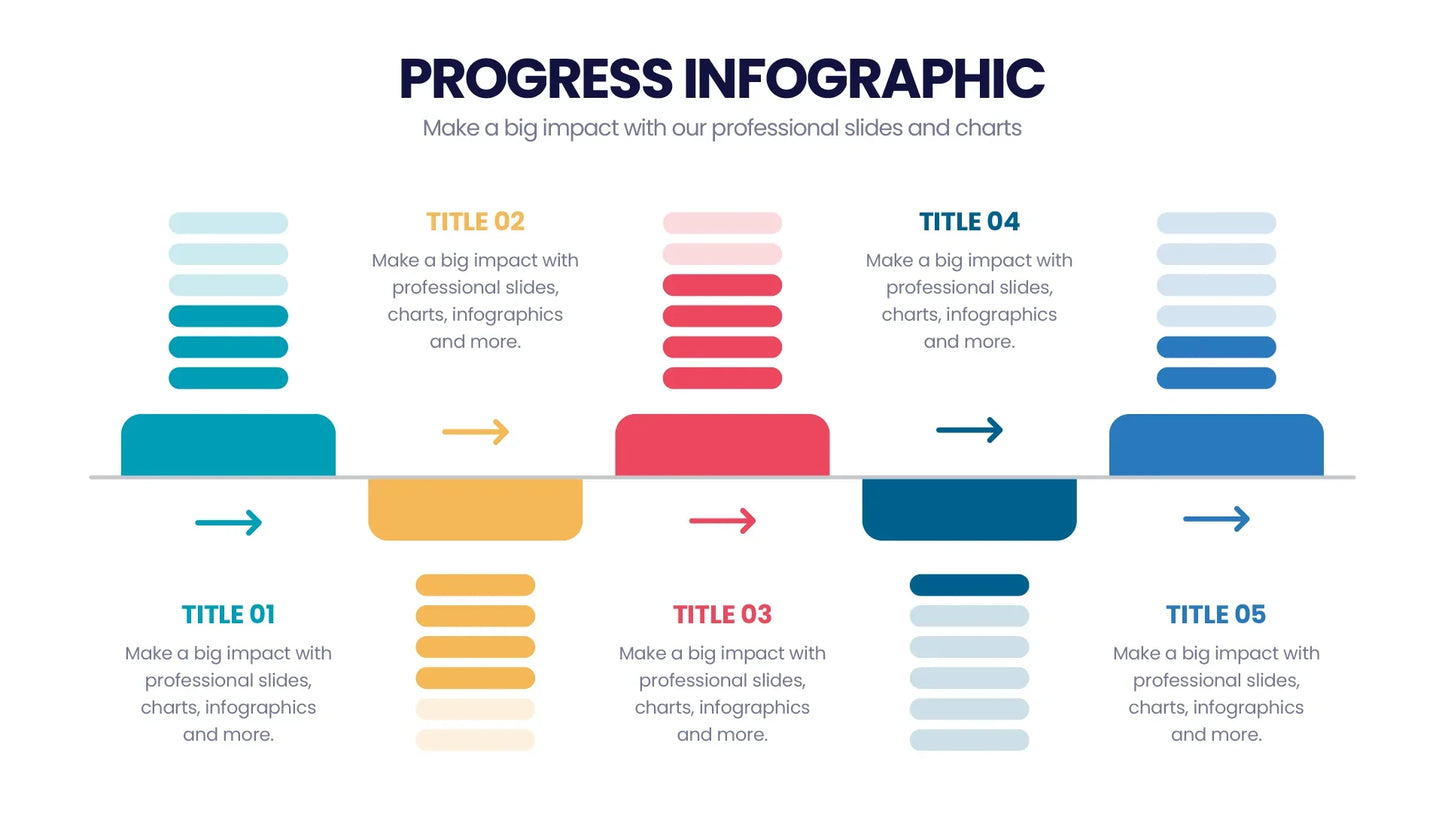 Progress Infographic templates