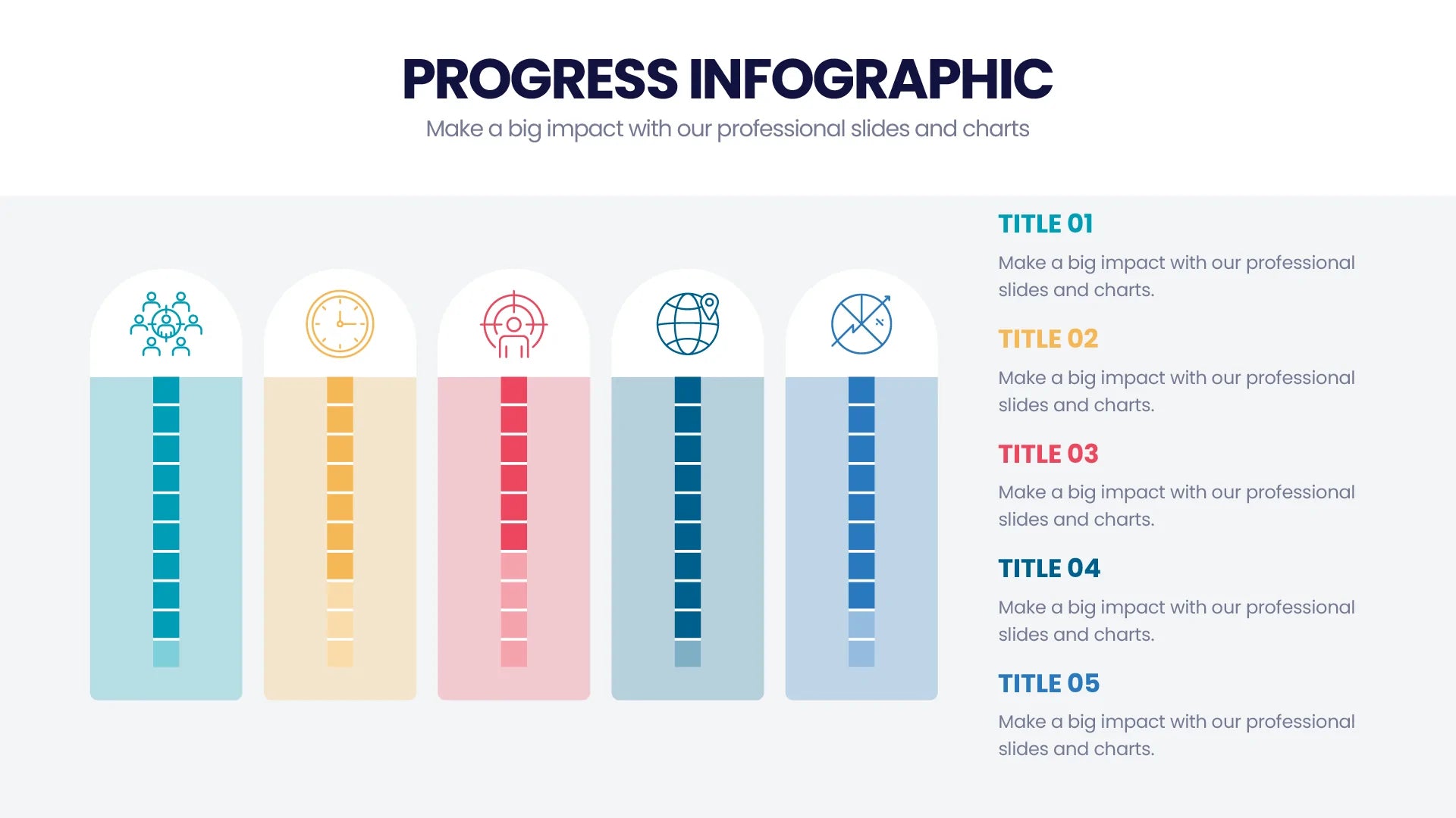 Progress Infographic templates