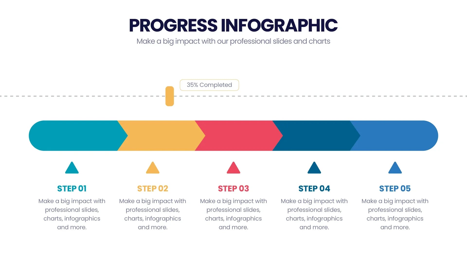 Progress Infographic templates